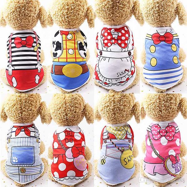 Cute Pet Dog Clothes Cat T-shirt Vest Small Cotton Puppy Soft Coat Jacket Summer Apparel Extra Small Chihuahua Clothing Costume Pet Supplies
Cute Pet Dog Clothes Cat T-shirt Vest Small Cotton Puppy Soft Coat Jacket Summer Apparel Extra Small Chihuahua Clothing Costume Pet Supplies