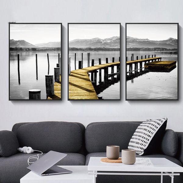 nordic poster landscape gold lake wall art canvas painting home decorative pictures poster and print wall art for living room
nordic poster landscape gold lake wall art canvas painting home decorative pictures poster and print wall art for living room