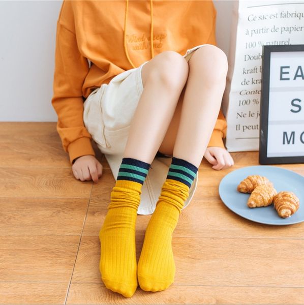 heljm korean ins fashion middle tube all-match striped korean ins style fashion middle tube stystyle full matching striped lami stacked sock, Pink;yellow
heljm korean ins fashion middle tube all-match striped korean ins style fashion middle tube stystyle full matching striped lami stacked sock, Pink;yellow