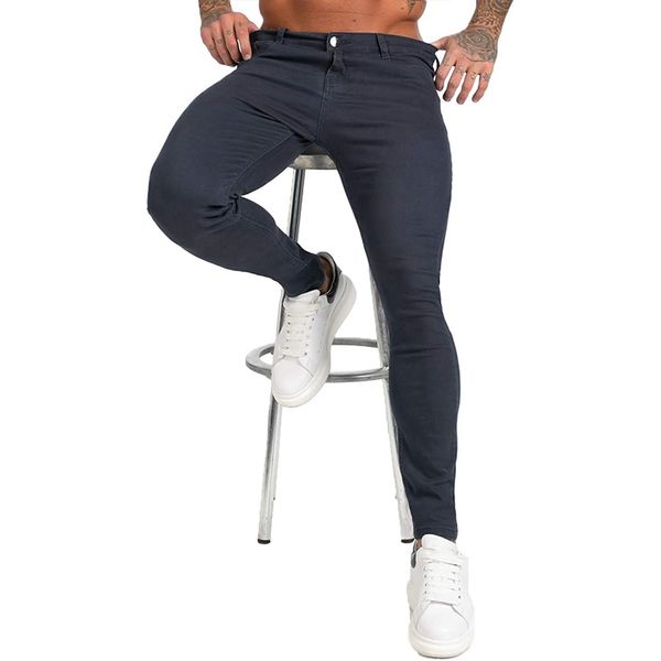puimentiua men stretch skinny solid jeans 4 color fashion casual slim fit denim trousers male yellow red gray pants male brand, Blue
puimentiua men stretch skinny solid jeans 4 color fashion casual slim fit denim trousers male yellow red gray pants male brand, Blue