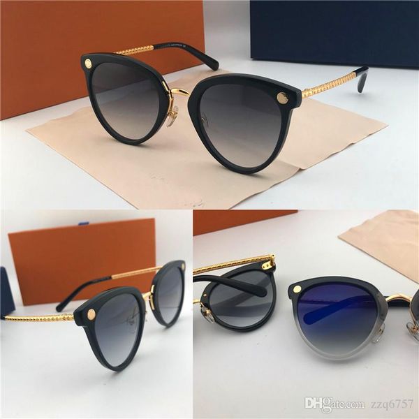 the latest style fashion designer sunglasses big size cat eye color matching frame fine print leg protection eyewear, White;black
the latest style fashion designer sunglasses big size cat eye color matching frame fine print leg protection eyewear, White;black