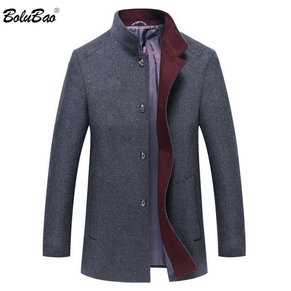 men's wool & blends bolubao winter coats men brand simple fashion luxurious overcoat business casual wild blend coat, Black
men's wool & blends bolubao winter coats men brand simple fashion luxurious overcoat business casual wild blend coat, Black