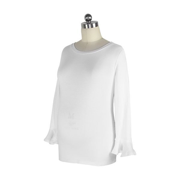 pregnant women shirt plus velvet thickening 2020 new winter autumn fashion large size maternity long flare sleeve fleece t shirt, White
pregnant women shirt plus velvet thickening 2020 new winter autumn fashion large size maternity long flare sleeve fleece t shirt, White