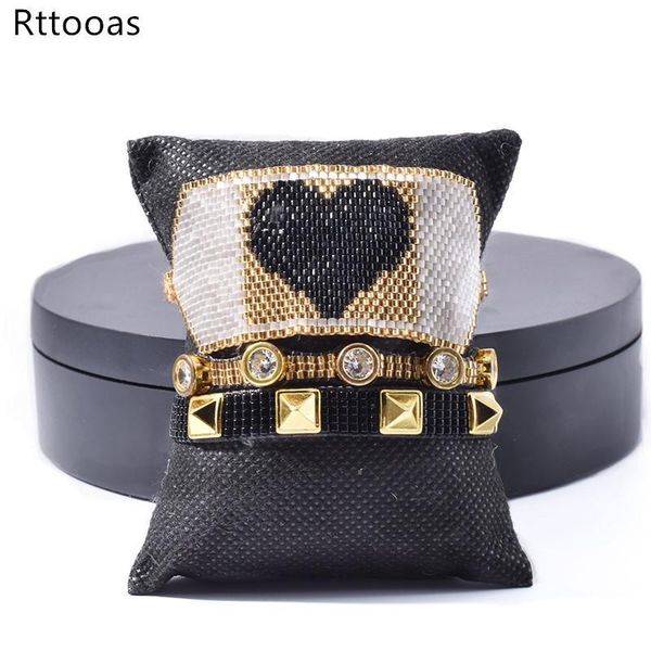 rttooas золотого сердце браслет для женщин miyuki бисера браслеты шарм pulsera mujer 2020 моды заклепка ювелирных изделий bileklik, Golden;silver
rttooas золотого сердце браслет для женщин miyuki бисера браслеты шарм pulsera mujer 2020 моды заклепка ювелирных изделий bileklik, Golden;silver