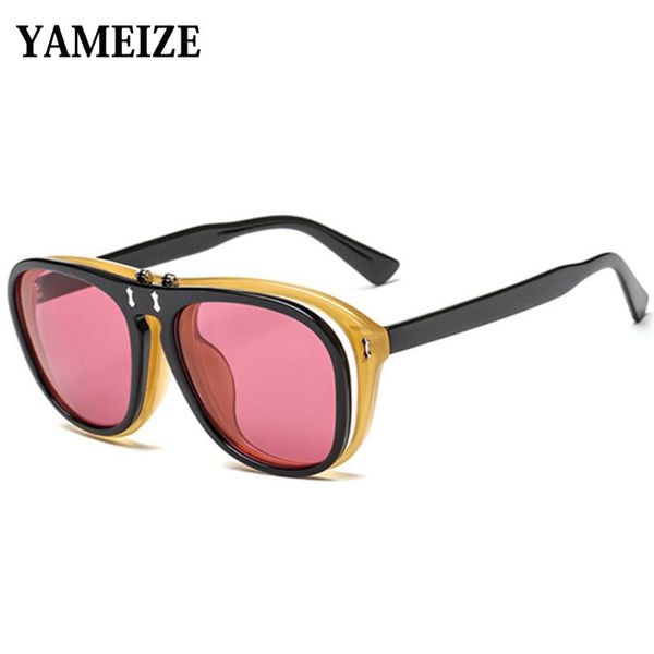 2020 yameize google double lens sunglasses women men vintage new brand design clamshell sun glasses uv400, White;black
2020 yameize google double lens sunglasses women men vintage new brand design clamshell sun glasses uv400, White;black