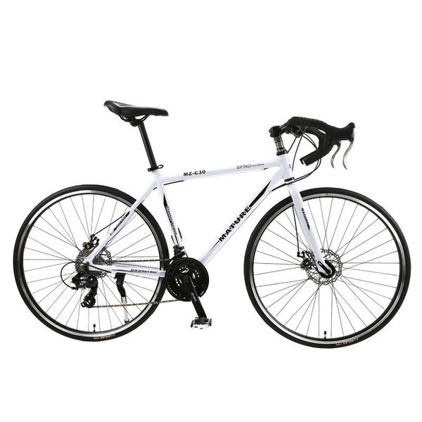 road bike 700c aluminum alloy variable speed double disc brake racing car 27 speed / 30 curve handle road car sports
road bike 700c aluminum alloy variable speed double disc brake racing car 27 speed / 30 curve handle road car sports