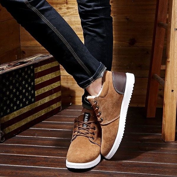 designer shoes 2019 new winter men's boots ankles fashion shoes snowshoes fashion warm boots bottom heels and round head shoes, Black
designer shoes 2019 new winter men's boots ankles fashion shoes snowshoes fashion warm boots bottom heels and round head shoes, Black