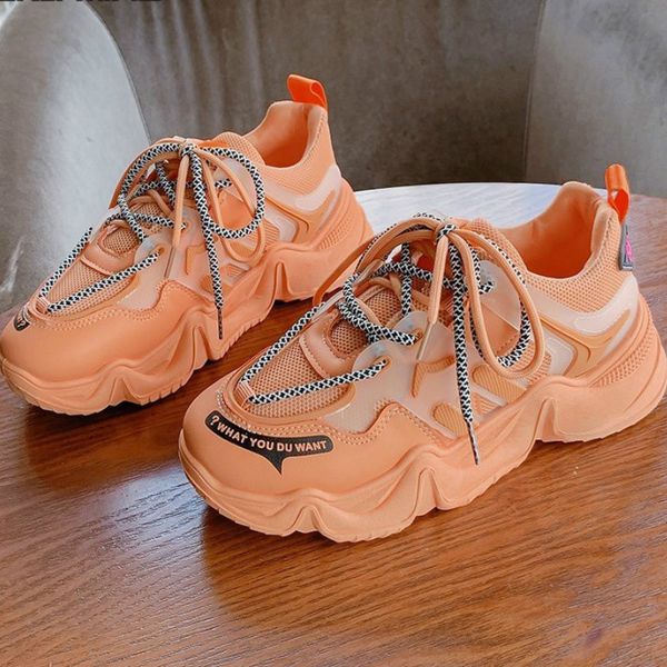 women chunky sports shoes 2020 fashion platform sneakers wedges shoes for women pink fashion designers lace up mesh casual
women chunky sports shoes 2020 fashion platform sneakers wedges shoes for women pink fashion designers lace up mesh casual