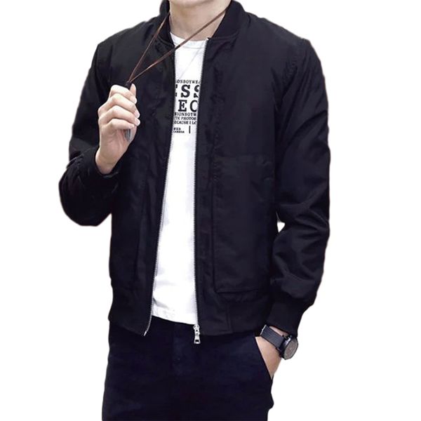 m-4xl men jacket fashion spring autumn casual slim fit korean style jacket streetwear coat outdoors brand men clothing 2020, Black;brown
m-4xl men jacket fashion spring autumn casual slim fit korean style jacket streetwear coat outdoors brand men clothing 2020, Black;brown