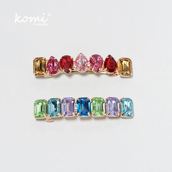 komi boho set of colorful rhinestone crystal hair clip set cute temperament long hair clip girl wedding accessories k2380, Golden;silver
komi boho set of colorful rhinestone crystal hair clip set cute temperament long hair clip girl wedding accessories k2380, Golden;silver