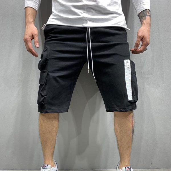 summer new style muscle brother gym shorts multi-pockets sports casual hip hop lace-up bib overall shorts, Black;blue
summer new style muscle brother gym shorts multi-pockets sports casual hip hop lace-up bib overall shorts, Black;blue