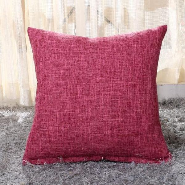 plain color square pillow cover thick flax fabric cushion cover throw pillowcase 45*45cm decor pillow case
plain color square pillow cover thick flax fabric cushion cover throw pillowcase 45*45cm decor pillow case
