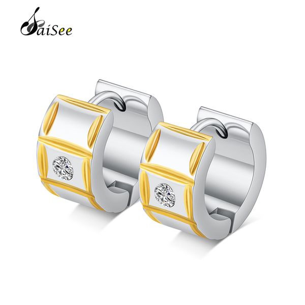 charm saisee luxury stainless steel hoop earrings for women small round gold-color paved zircon earring party jewelry ship, Golden
charm saisee luxury stainless steel hoop earrings for women small round gold-color paved zircon earring party jewelry ship, Golden