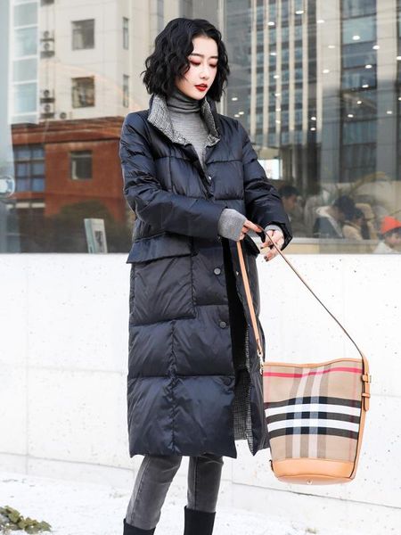 women's down jacket long women coats autumn winter female jacket double sided parkas warm clothes 2020 mujeres abrigos pph1250, Black
women's down jacket long women coats autumn winter female jacket double sided parkas warm clothes 2020 mujeres abrigos pph1250, Black