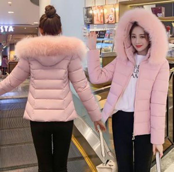 wholesale fashion new style women's slim short big fur collar down padded jacket, Black
wholesale fashion new style women's slim short big fur collar down padded jacket, Black
