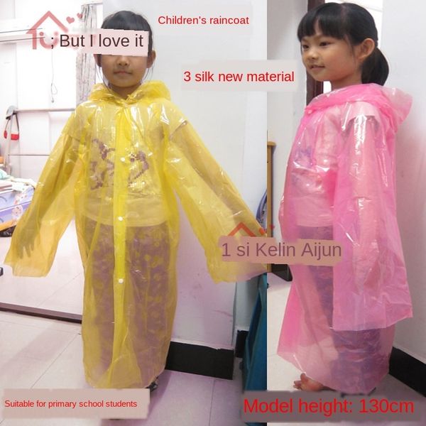 korean thickened cloak cloak travel portable raincoat for boys and girls large children portable poncho, Black
korean thickened cloak cloak travel portable raincoat for boys and girls large children portable poncho, Black