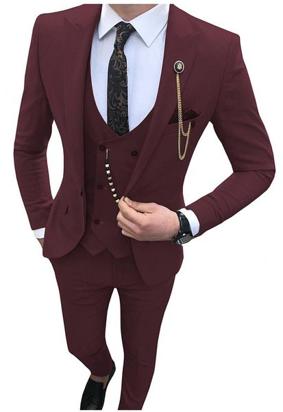excellent burgundy 3 piece suit men wedding tuxedos peak lapel groom tuxedos men business dinner prom blazer(jacket+pants+tie+vest) 666, Black;gray
excellent burgundy 3 piece suit men wedding tuxedos peak lapel groom tuxedos men business dinner prom blazer(jacket+pants+tie+vest) 666, Black;gray