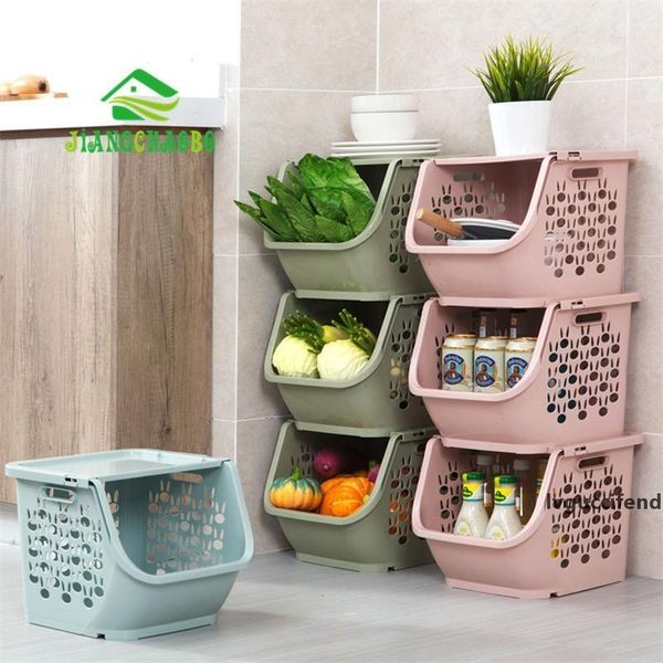 jiangchaobo 1 piece stackable storage basket plastic toy storage baskets kitchen snacks vegetable basket bathroom shelves t200602
jiangchaobo 1 piece stackable storage basket plastic toy storage baskets kitchen snacks vegetable basket bathroom shelves t200602