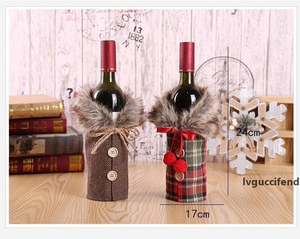 wine bottle covers bow-tied linen decanter case gift bags christmas decorations holiday decorations factory direct sale 17*24cm lxl347
wine bottle covers bow-tied linen decanter case gift bags christmas decorations holiday decorations factory direct sale 17*24cm lxl347