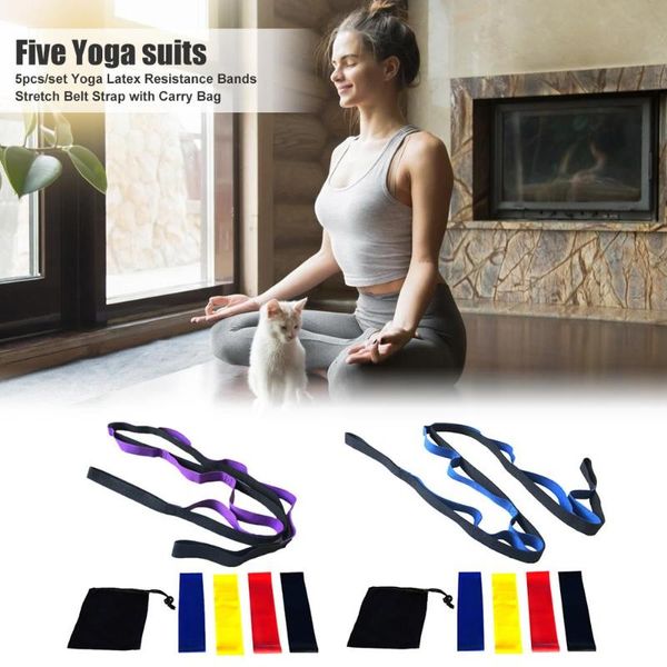 yoga belts multi-function 6pcs/set yoga latex rubber resistance bands stretch belt strap fitness equipment
yoga belts multi-function 6pcs/set yoga latex rubber resistance bands stretch belt strap fitness equipment