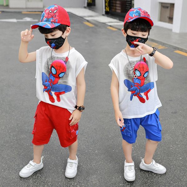 u0a7m boys' spider-man clothing two-piece 2020 new boys' cartoon sleeveless boys' spider-man clothing two-piece set children
u0a7m boys' spider-man clothing two-piece 2020 new boys' cartoon sleeveless boys' spider-man clothing two-piece set children