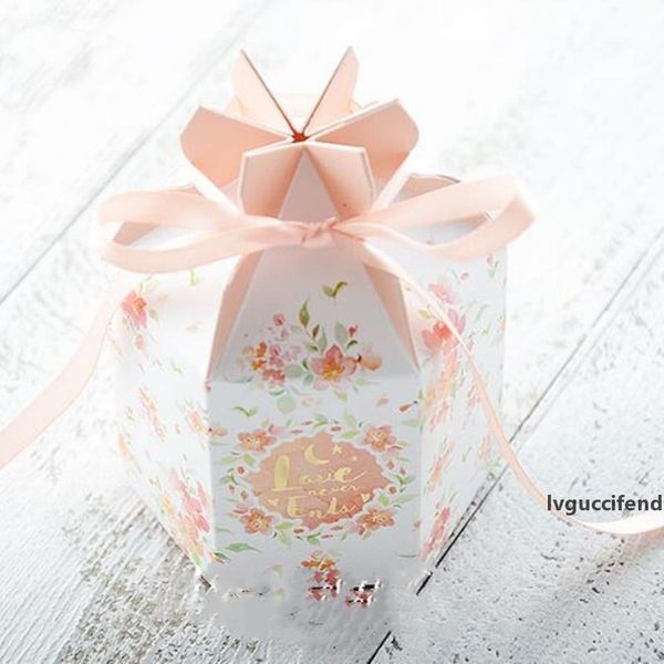 50pcs flower box10x6x7cm new high grade creative european pink large chocolate candy boxes wedding favors paper gift box package
50pcs flower box10x6x7cm new high grade creative european pink large chocolate candy boxes wedding favors paper gift box package