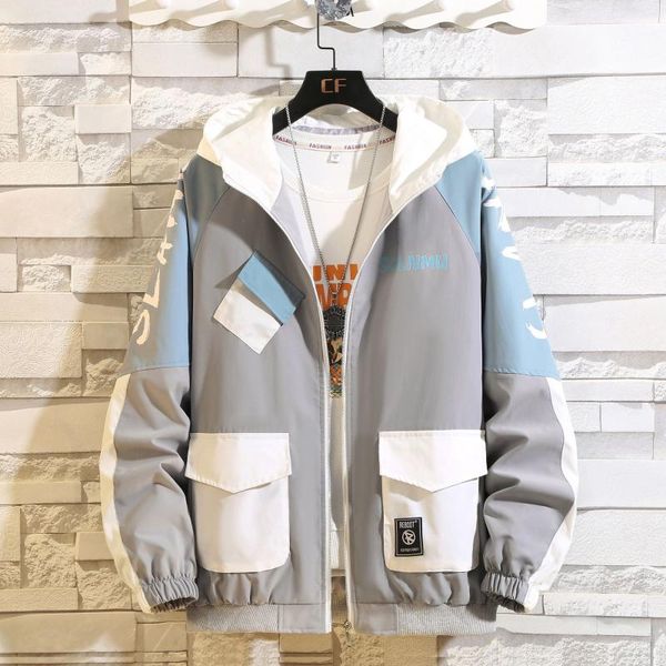 hip hop jacket coat mens hooded windbreaker jacket autumn new casual harajuku loose coats streetwear man outwear, Black;brown
hip hop jacket coat mens hooded windbreaker jacket autumn new casual harajuku loose coats streetwear man outwear, Black;brown