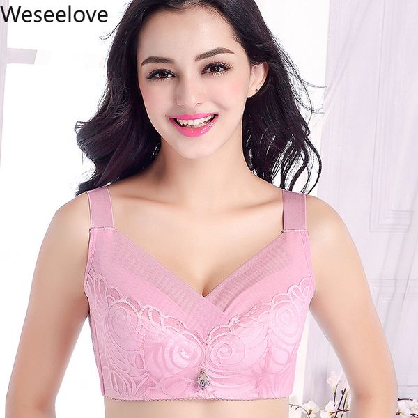 2020 летний большой бюстгальтер 115ef sponge-free rimless sexy plus размер bras женщины бесшовная anti-экспозиции нижнее белье lace bralette, Red;black
2020 летний большой бюстгальтер 115ef sponge-free rimless sexy plus размер bras женщины бесшовная anti-экспозиции нижнее белье lace bralette, Red;black
