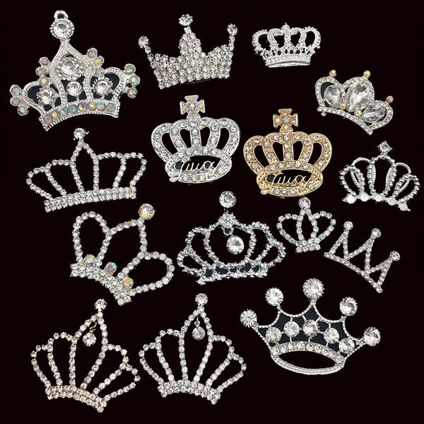 diy collection rhinestone crown diy handmade accessories diamond material accessories stereo crown, Silver
diy collection rhinestone crown diy handmade accessories diamond material accessories stereo crown, Silver