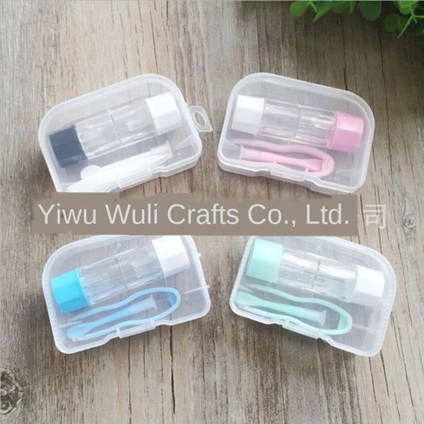 single-pair rgp invisible glasses case glasses case pupil box transparent simple portable small companion box dual-box, Blue
single-pair rgp invisible glasses case glasses case pupil box transparent simple portable small companion box dual-box, Blue