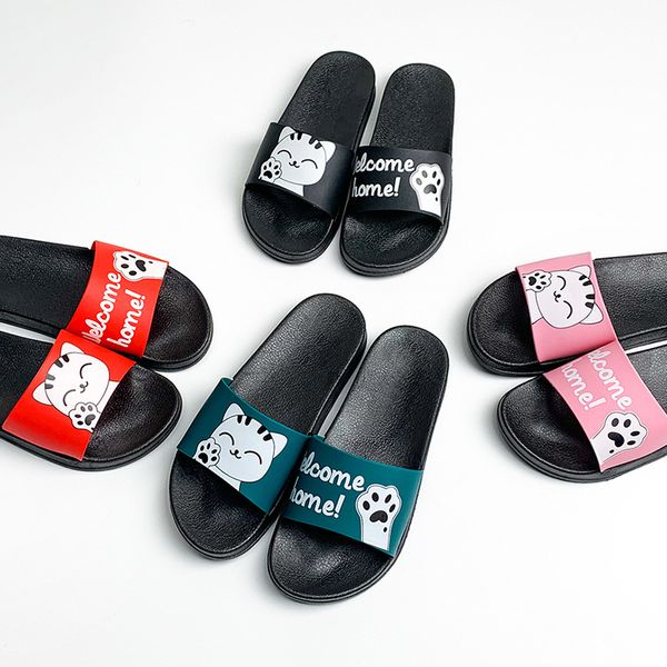 fashion women slippers women shoes lucky cat cartoon pattern cute printed shoes outdoor indoor home non-slip slides pvc, Black
fashion women slippers women shoes lucky cat cartoon pattern cute printed shoes outdoor indoor home non-slip slides pvc, Black