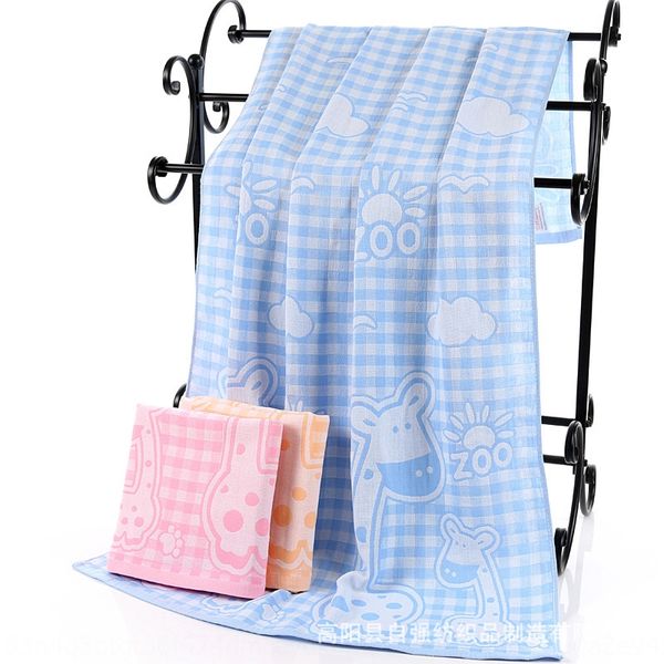gao yang 70*140 double layer jacquard human cotton gauze cartoon bath towel cotton jacquard bath towel
gao yang 70*140 double layer jacquard human cotton gauze cartoon bath towel cotton jacquard bath towel