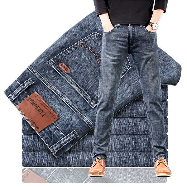 2020 spring and autumn new men's jeans fashion slim fit plus size retro denim trousers brand men's clothing, Blue
2020 spring and autumn new men's jeans fashion slim fit plus size retro denim trousers brand men's clothing, Blue