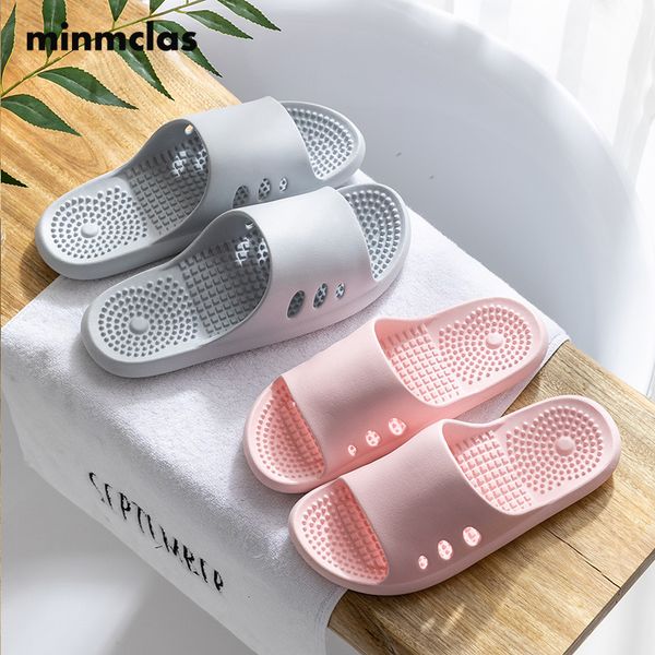 minmclas men's and women's bathroom slippers thickened eva non-slip massage home slippers tasteless sandals deodorant summer, Black
minmclas men's and women's bathroom slippers thickened eva non-slip massage home slippers tasteless sandals deodorant summer, Black