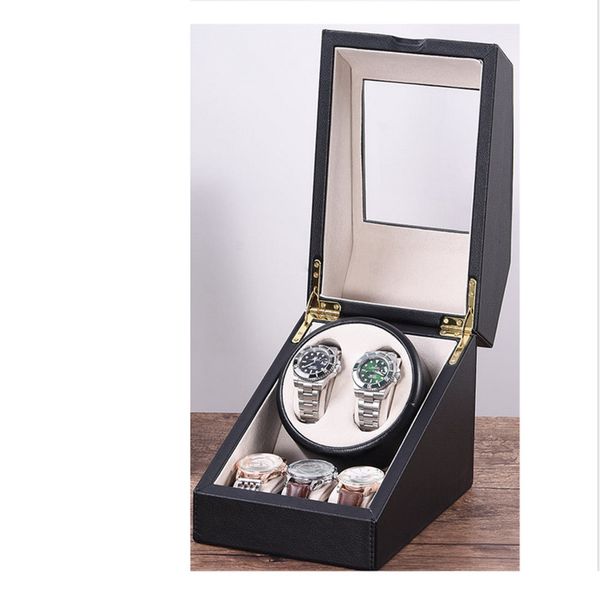 new 1pcs high class motor shaker watch winder holder display automatic mechanical watch winding eu/us/au/uk plug pu leather, Black;blue
new 1pcs high class motor shaker watch winder holder display automatic mechanical watch winding eu/us/au/uk plug pu leather, Black;blue