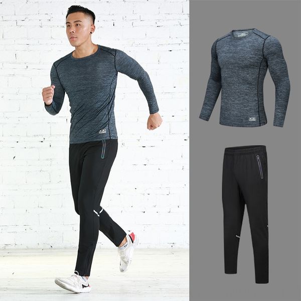gwh12 spring and autumn men's fitness wear 2020 new tight pants sports suit bicycle sports suit quick-drying tights two-piece outdoor c, Black
gwh12 spring and autumn men's fitness wear 2020 new tight pants sports suit bicycle sports suit quick-drying tights two-piece outdoor c, Black
