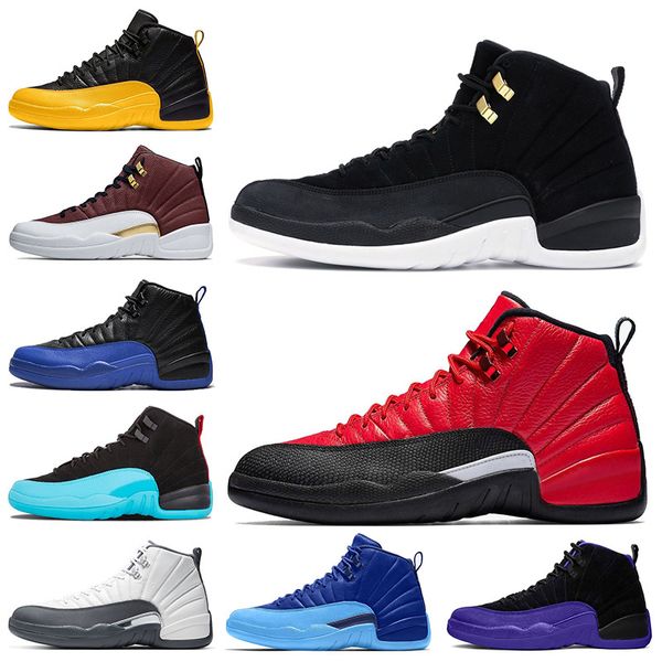 jumpman reverse taxi flu game 12 12s mens basketball shoes retro 12 game royal university gold sports sneakers size 13
jumpman reverse taxi flu game 12 12s mens basketball shoes retro 12 game royal university gold sports sneakers size 13