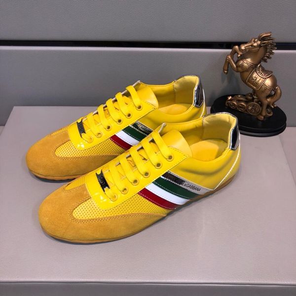 2019f leather men's flat white shoes, fashion lace sports shoes, comfortable breathable shoes, original box packaging: 38-4411, Black
2019f leather men's flat white shoes, fashion lace sports shoes, comfortable breathable shoes, original box packaging: 38-4411, Black