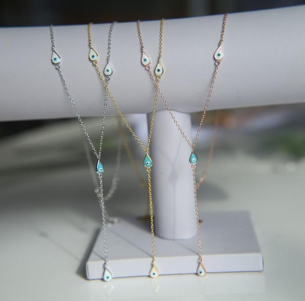 2020 new 925 sterling silver tear drop drip charm lucky eyes necklace unique long chain enamel women lariat ladies layer
2020 new 925 sterling silver tear drop drip charm lucky eyes necklace unique long chain enamel women lariat ladies layer