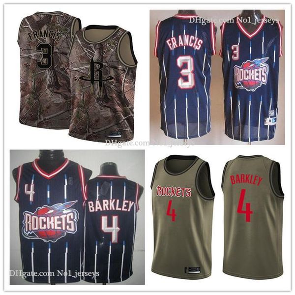 2020 custom men's women houston rockets 3 steve francis 4 charles barkley red throwback basketball edition nba jerseys, Black
2020 custom men's women houston rockets 3 steve francis 4 charles barkley red throwback basketball edition nba jerseys, Black