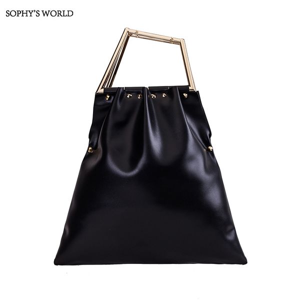 new leather women vintage bag gold handle totes purse for women luxury handbags ladies bags designer rivet clutch evening bag
new leather women vintage bag gold handle totes purse for women luxury handbags ladies bags designer rivet clutch evening bag
