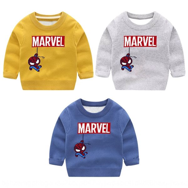 clothing 2019 autumn and winter new children's clothing children's sweater spider-man boy baby knitted sweater, Blue
clothing 2019 autumn and winter new children's clothing children's sweater spider-man boy baby knitted sweater, Blue