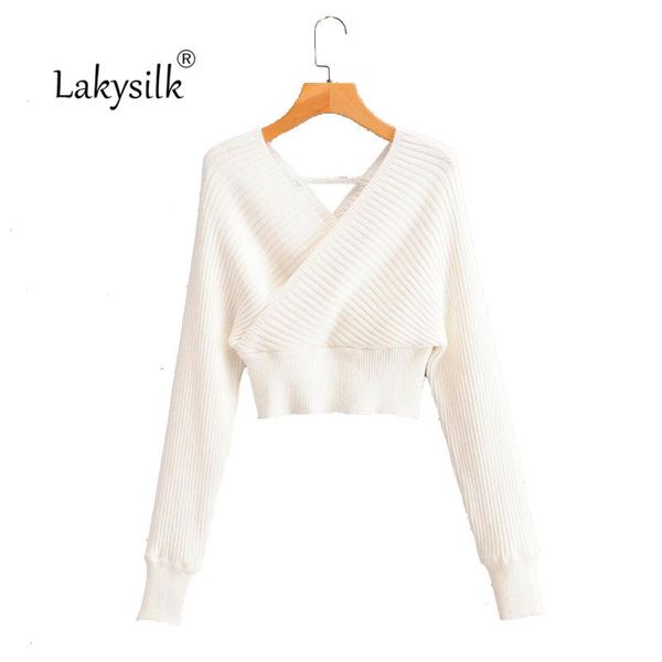2020 new brand white sweater women long sleeve v-neck pullovers ladies autumn winter knitted sweaters, White;black
2020 new brand white sweater women long sleeve v-neck pullovers ladies autumn winter knitted sweaters, White;black