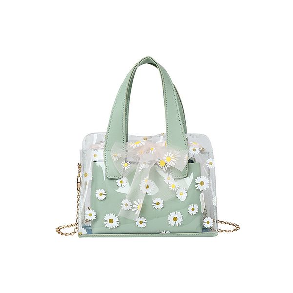 women summer korean-style new jelly transparent daisy printed bags shoulder handbag luxury handbags women bags designer
women summer korean-style new jelly transparent daisy printed bags shoulder handbag luxury handbags women bags designer