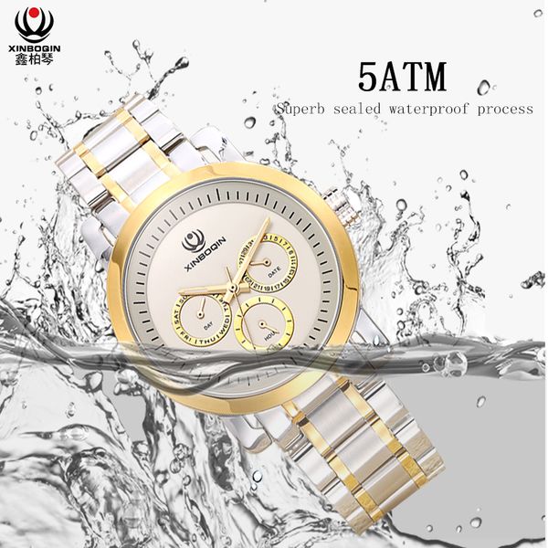 luxury gold couple watches mens stainless steel waterproof luminous three eyes six needles classic business lovers clock 3054g, Slivery;brown
luxury gold couple watches mens stainless steel waterproof luminous three eyes six needles classic business lovers clock 3054g, Slivery;brown