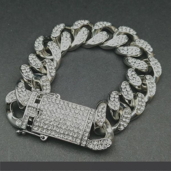 2020 2cm hip hop necklace gold color iced out crystal miami cuban chain gold silver men necklace & bracelet set hip
2020 2cm hip hop necklace gold color iced out crystal miami cuban chain gold silver men necklace & bracelet set hip