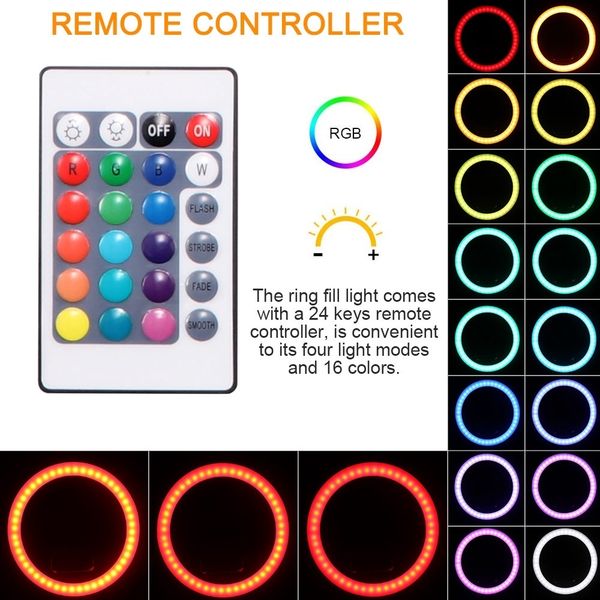 factory 10 rgb colorful led ring light bluetooth selfie pgraphy lamp for phone makeup youtube live 1.4m height-adjustable
factory 10 rgb colorful led ring light bluetooth selfie pgraphy lamp for phone makeup youtube live 1.4m height-adjustable