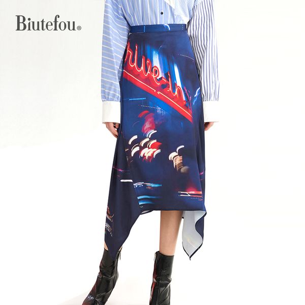 skirts 2021 arrival autumn irregular skirt women cartoon print high waist, Black
skirts 2021 arrival autumn irregular skirt women cartoon print high waist, Black