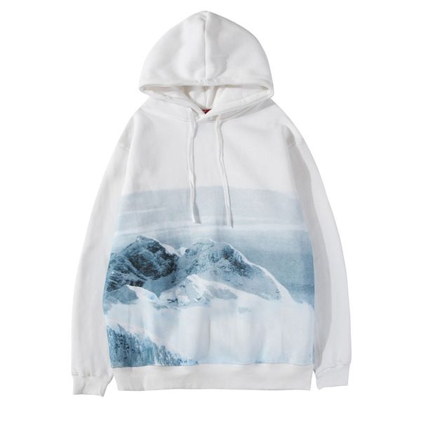 men's hoodies & sweatshirts mens snow mountain print harajuku hip hop casual pullover hooded streetwear fashion male, Black
men's hoodies & sweatshirts mens snow mountain print harajuku hip hop casual pullover hooded streetwear fashion male, Black