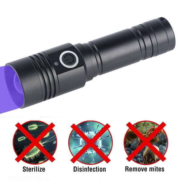 20pcs usb charging 270nm uvc disinfection lamp 395nm ultraviolet uv led flashlight blacklight mites killer germicidal sterilizer
20pcs usb charging 270nm uvc disinfection lamp 395nm ultraviolet uv led flashlight blacklight mites killer germicidal sterilizer